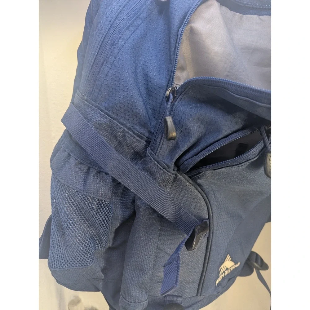High Sierra Loop Backpack Travel Work Backpack w/ Tablet Sleeve Blue